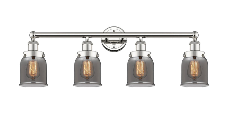 Innovations 616-4W-PN-G53 Four Light Bath Vanity, Polished Nickel