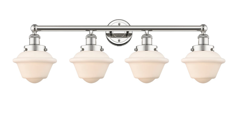 Innovations 616-4W-PN-G531 Four Light Bath Vanity, Polished Nickel