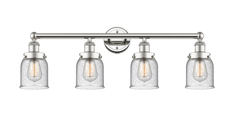 Innovations 616-4W-PN-G54 Four Light Bath Vanity, Polished Nickel