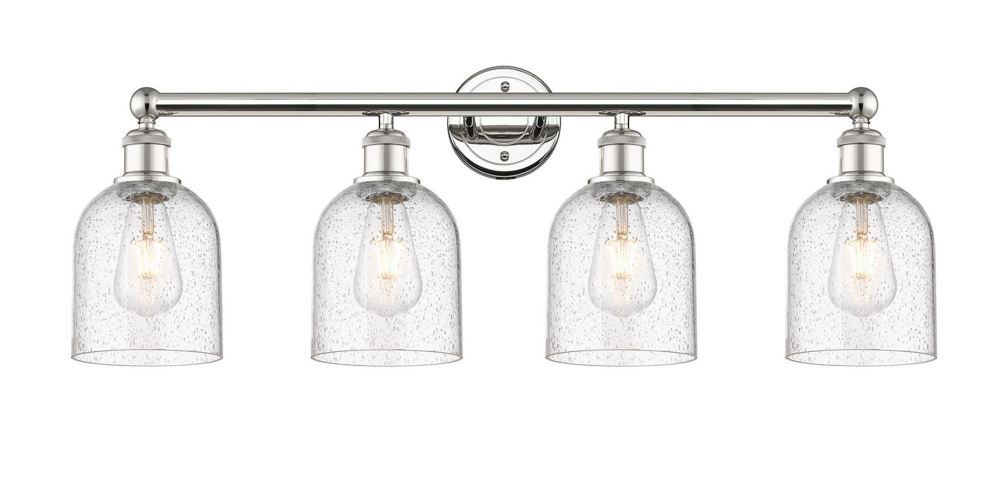 Innovations 616-4W-PN-G558-6SDY Four Light Bath Vanity, Polished Nickel