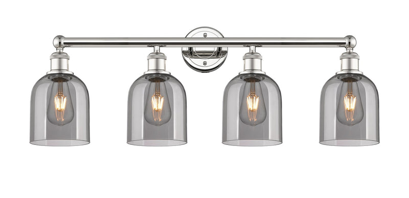 Innovations 616-4W-PN-G558-6SM Four Light Bath Vanity, Polished Nickel