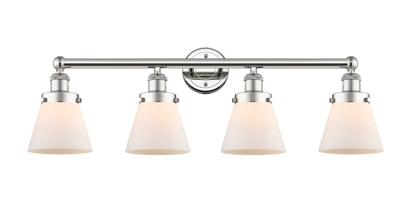 Innovations 616-4W-PN-G61 Four Light Bath Vanity, Polished Nickel