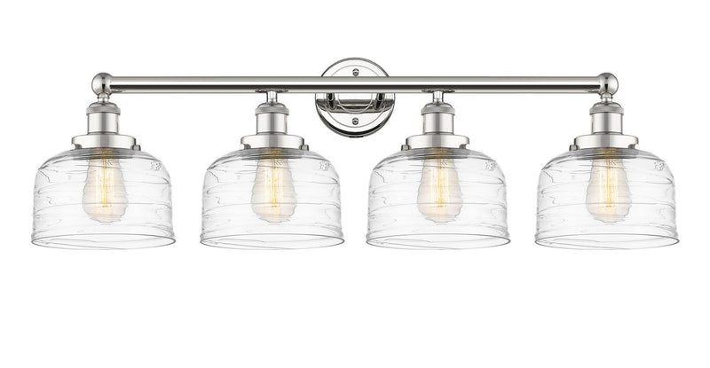 Innovations 616-4W-PN-G713 Four Light Bath Vanity, Polished Nickel
