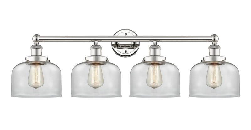Innovations 616-4W-PN-G72 Four Light Bath Vanity, Polished Nickel