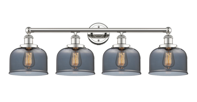 Innovations 616-4W-PN-G73 Four Light Bath Vanity, Polished Nickel
