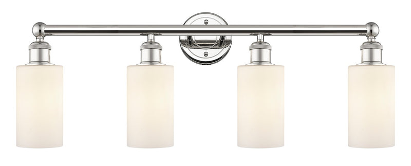 Innovations 616-4W-PN-G801 Four Light Bath Vanity, Polished Nickel