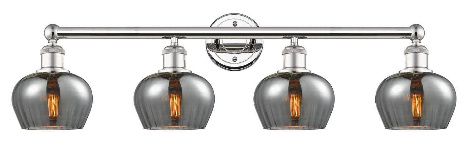 Innovations 616-4W-PN-G93 Four Light Bath Vanity, Polished Nickel