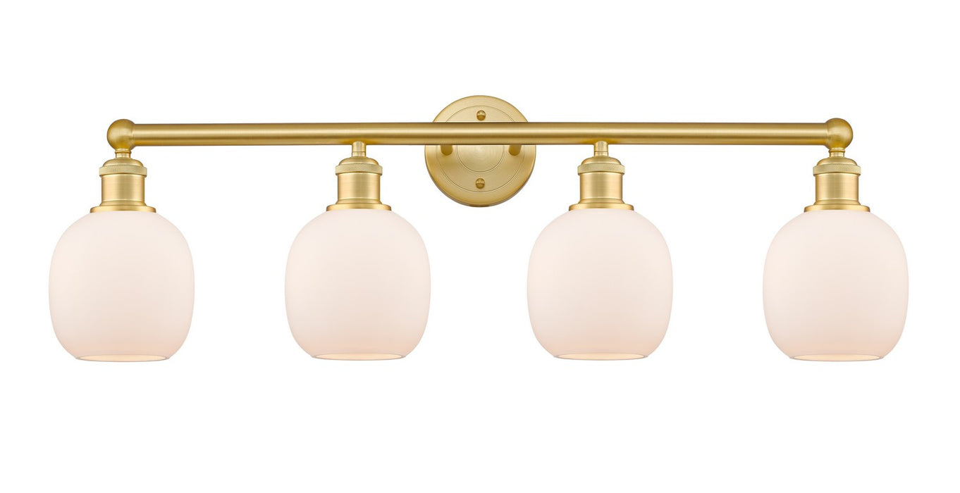 Innovations 616-4W-SG-G101 Four Light Bath Vanity, Satin Gold