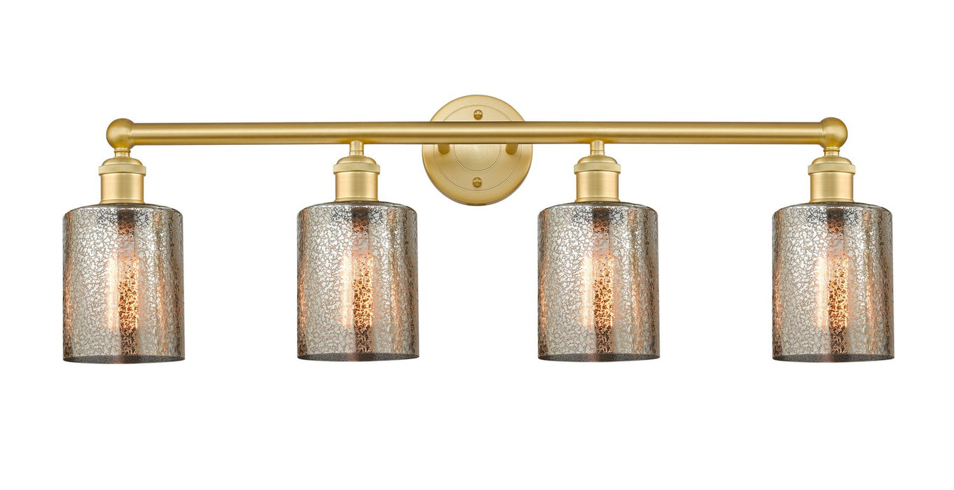 Innovations 616-4W-SG-G116 Four Light Bath Vanity, Satin Gold