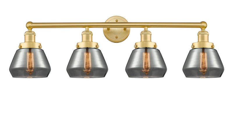 Innovations 616-4W-SG-G173 Four Light Bath Vanity, Satin Gold
