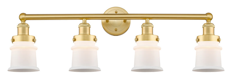 Innovations 616-4W-SG-G181S Four Light Bath Vanity, Satin Gold
