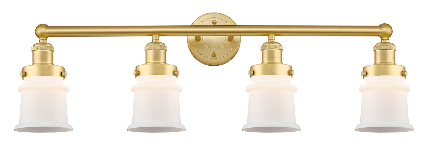 Innovations 616-4W-SG-G181S Four Light Bath Vanity, Satin Gold