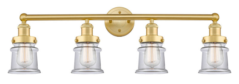 Innovations 616-4W-SG-G182S Four Light Bath Vanity, Satin Gold