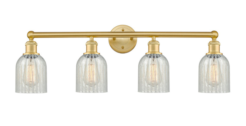 Innovations 616-4W-SG-G2511 Four Light Bath Vanity, Satin Gold