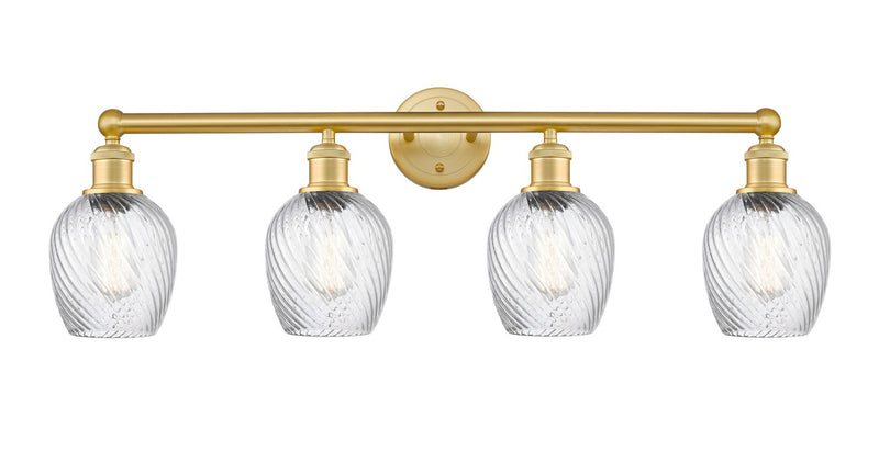 Innovations 616-4W-SG-G292 Four Light Bath Vanity, Satin Gold