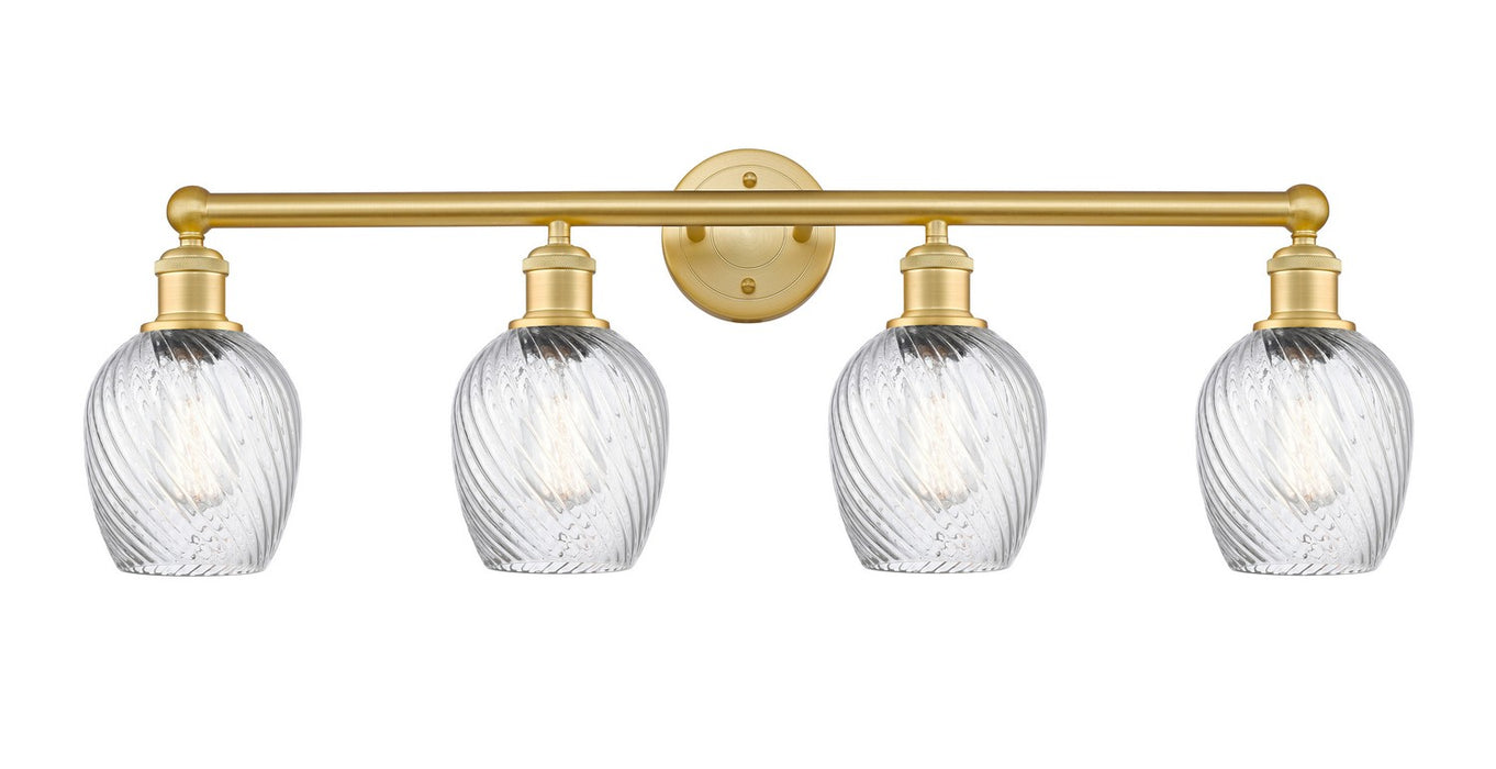 Innovations 616-4W-SG-G292 Four Light Bath Vanity, Satin Gold