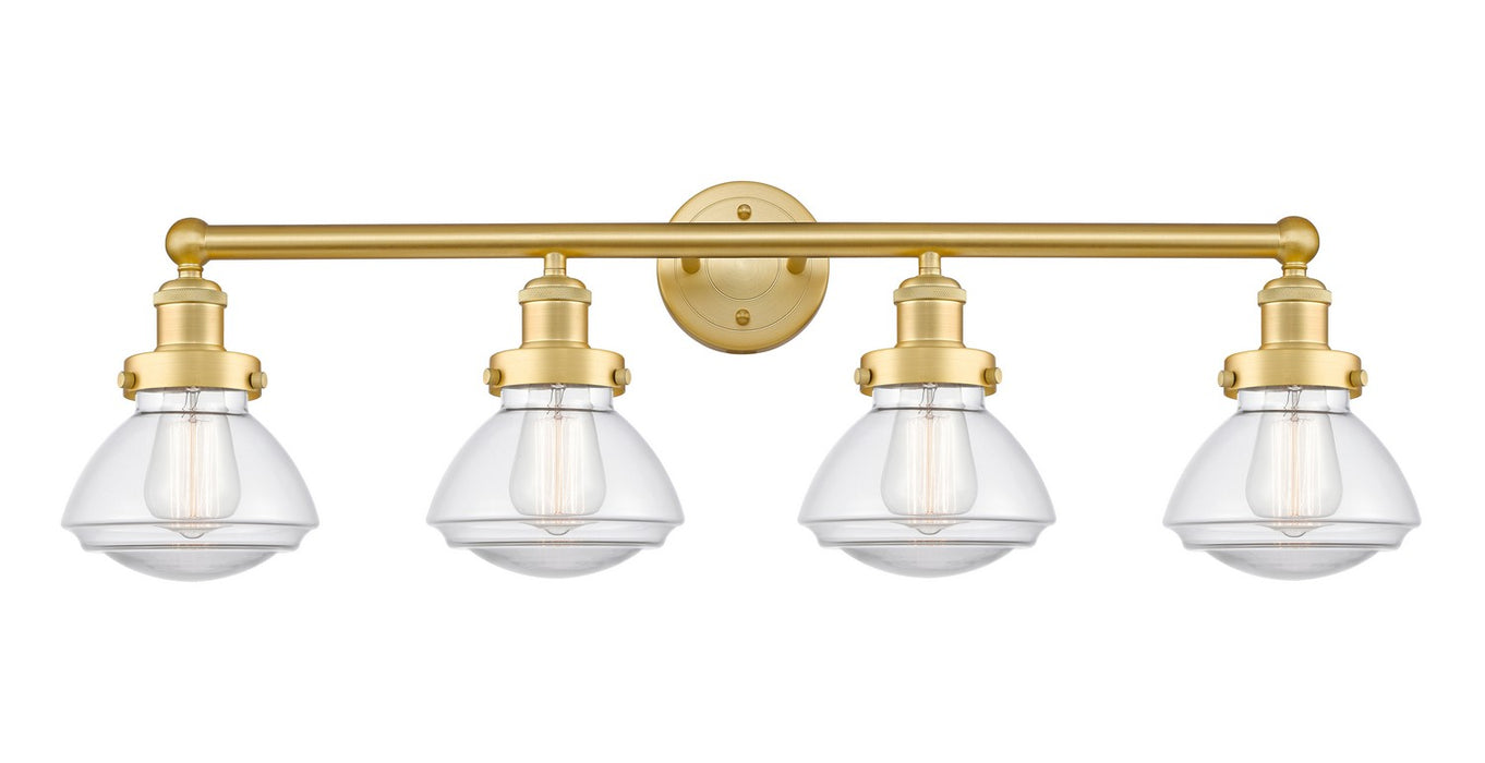 Innovations 616-4W-SG-G322 Four Light Bath Vanity, Satin Gold