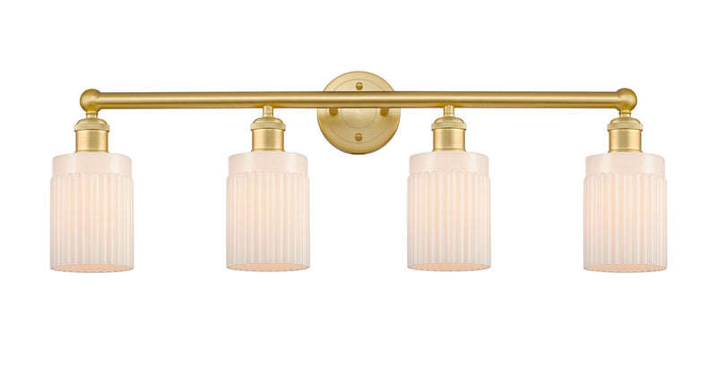 Innovations 616-4W-SG-G341 Four Light Bath Vanity, Satin Gold
