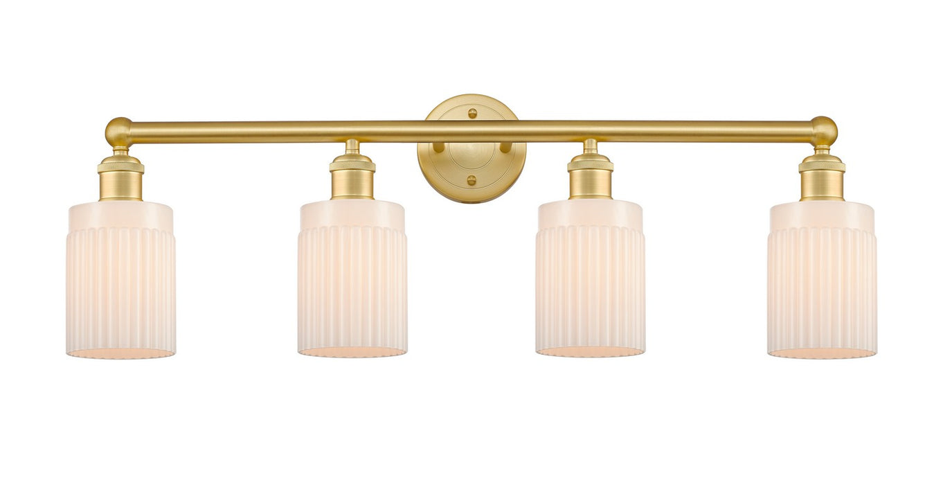 Innovations 616-4W-SG-G341 Four Light Bath Vanity, Satin Gold