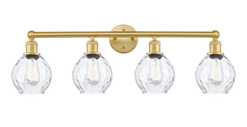 Innovations 616-4W-SG-G362 Four Light Bath Vanity, Satin Gold