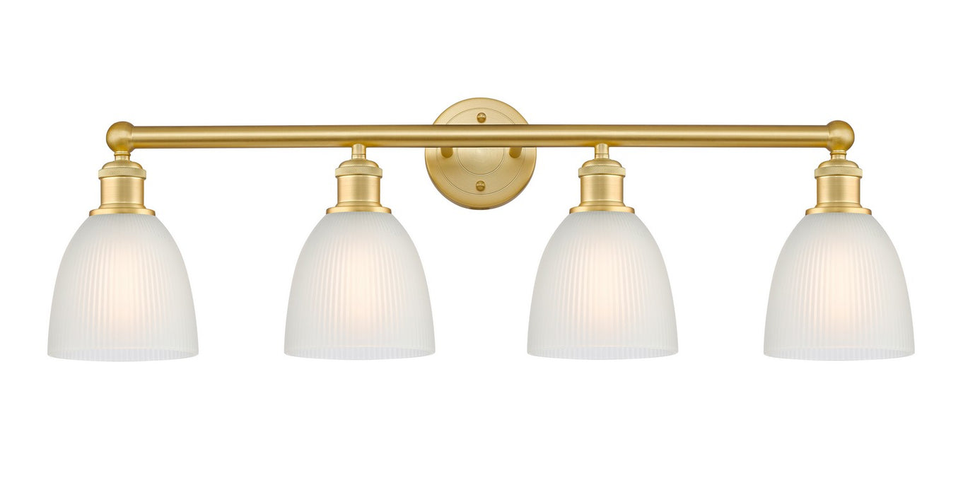 Innovations 616-4W-SG-G381 Four Light Bath Vanity, Satin Gold