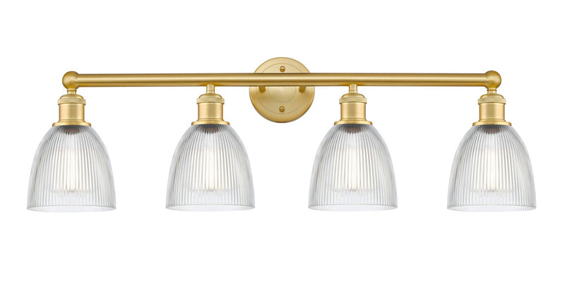 Innovations 616-4W-SG-G382 Four Light Bath Vanity, Satin Gold