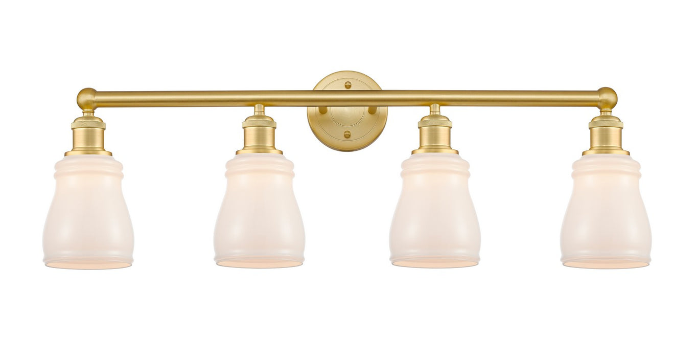 Innovations 616-4W-SG-G391 Four Light Bath Vanity, Satin Gold
