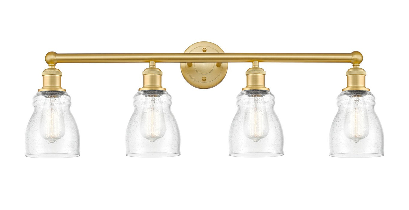 Innovations 616-4W-SG-G394 Four Light Bath Vanity, Satin Gold