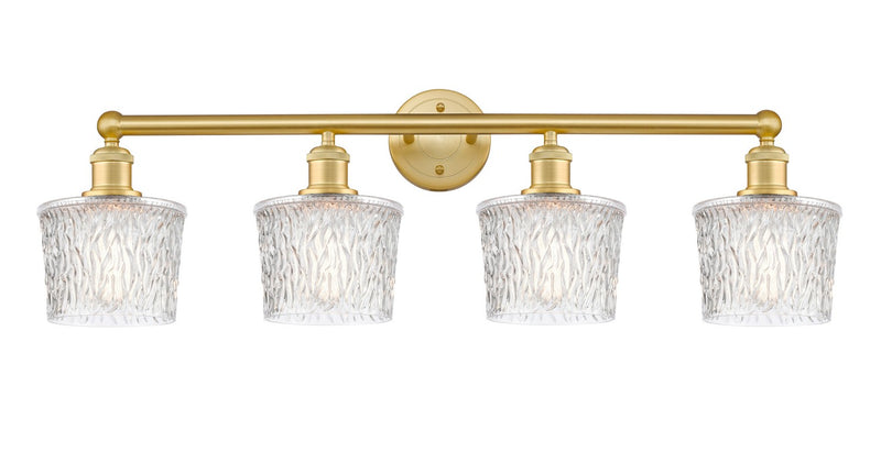 Innovations 616-4W-SG-G402 Four Light Bath Vanity, Satin Gold