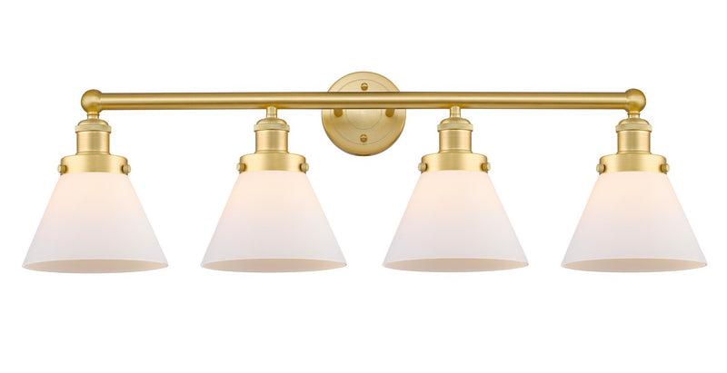 Innovations 616-4W-SG-G41 Four Light Bath Vanity, Satin Gold