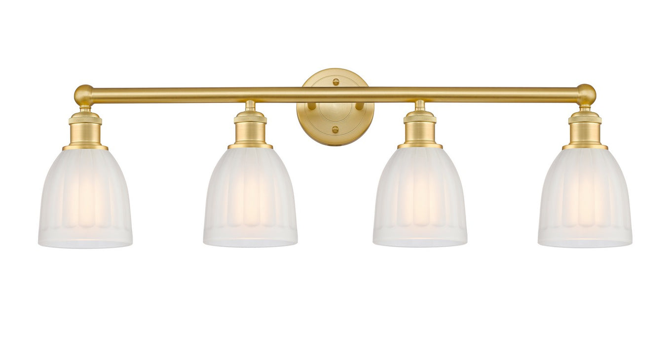 Innovations 616-4W-SG-G441 Four Light Bath Vanity, Satin Gold