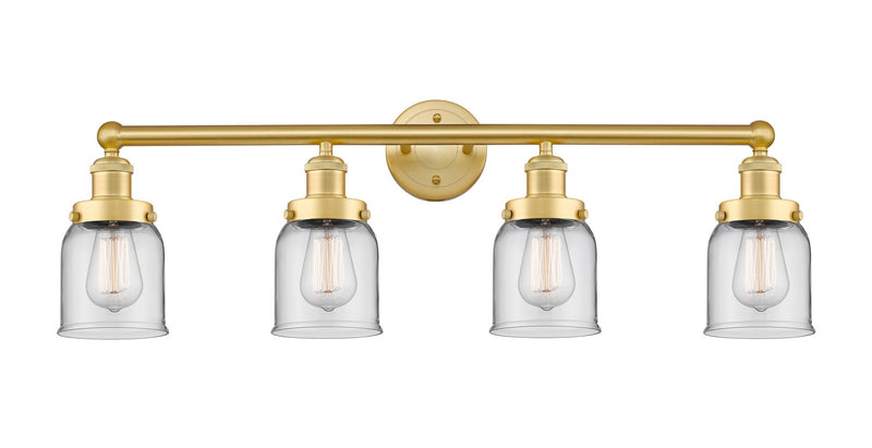 Innovations 616-4W-SG-G52 Four Light Bath Vanity, Satin Gold