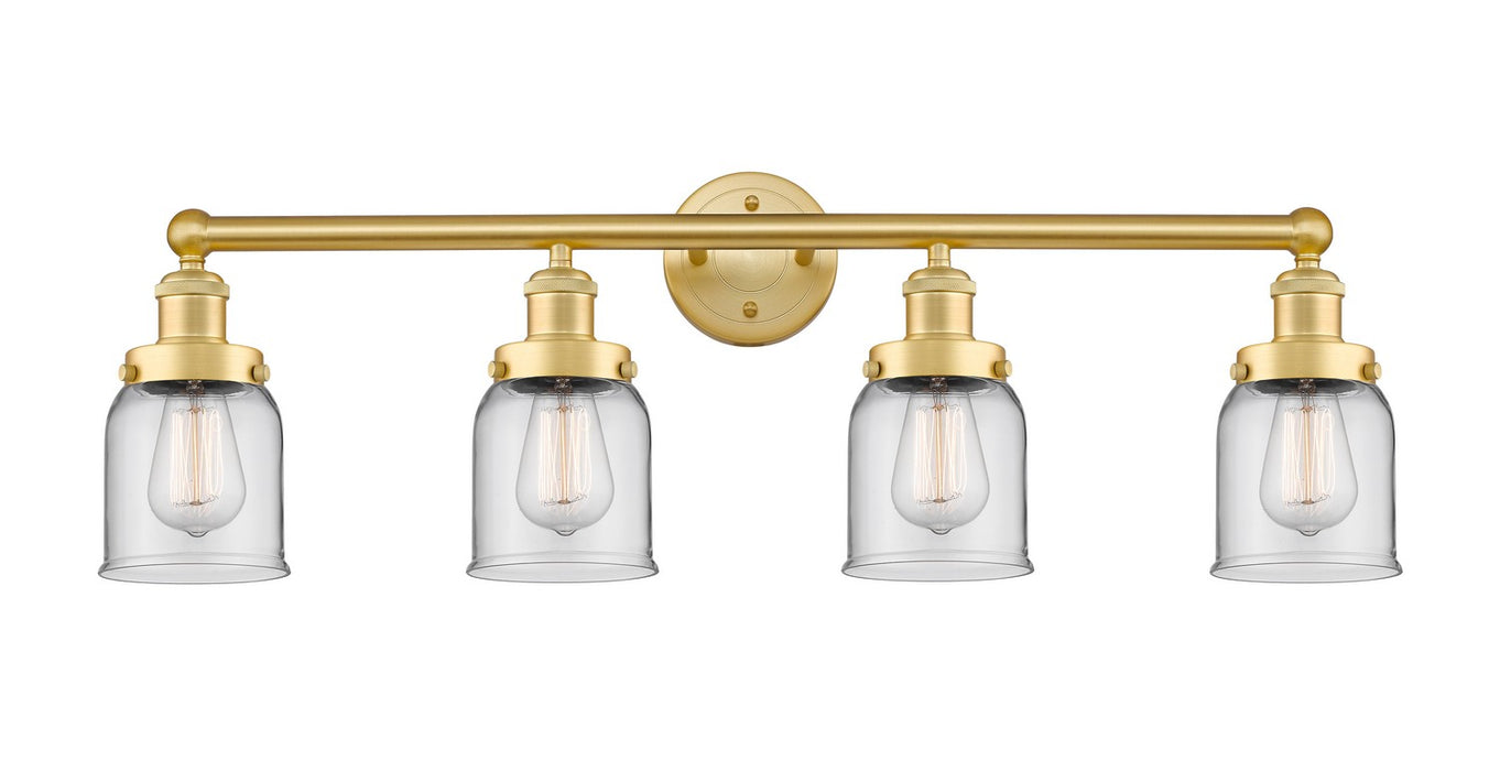 Innovations 616-4W-SG-G52 Four Light Bath Vanity, Satin Gold