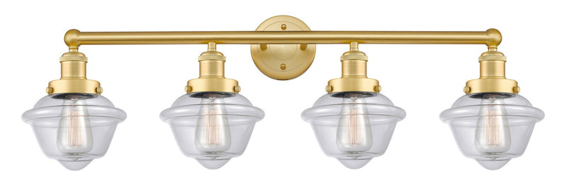Innovations 616-4W-SG-G532 Four Light Bath Vanity, Satin Gold