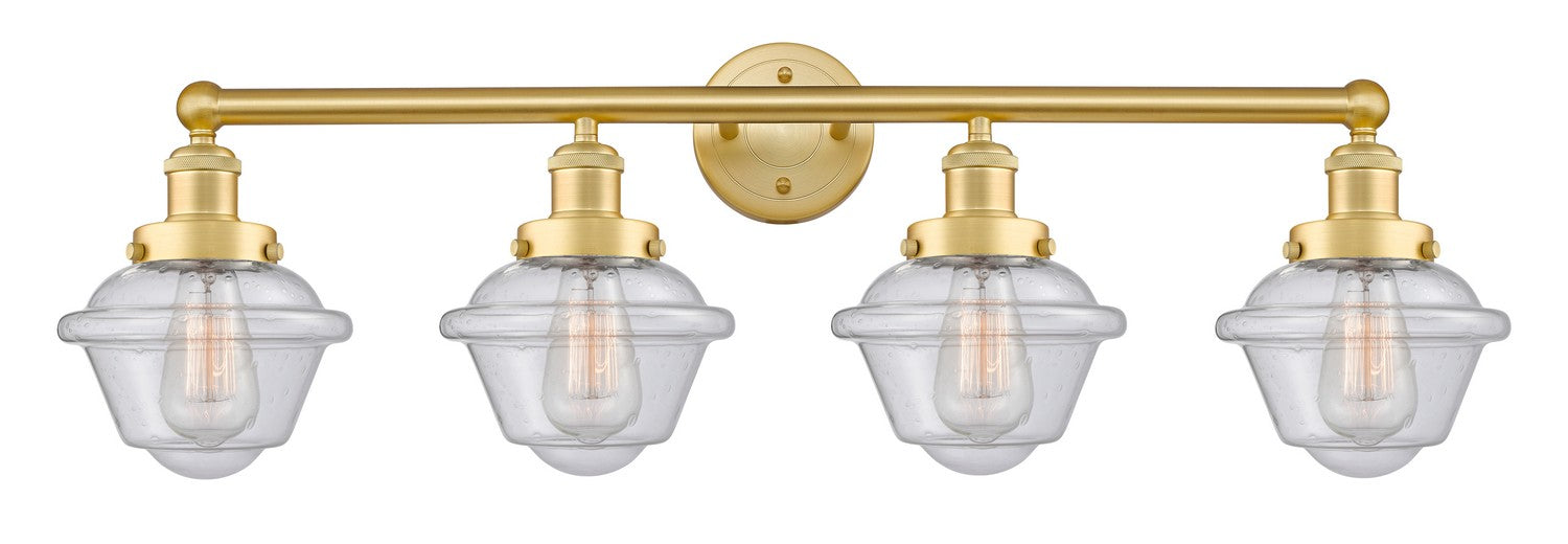 Innovations 616-4W-SG-G534 Four Light Bath Vanity, Satin Gold