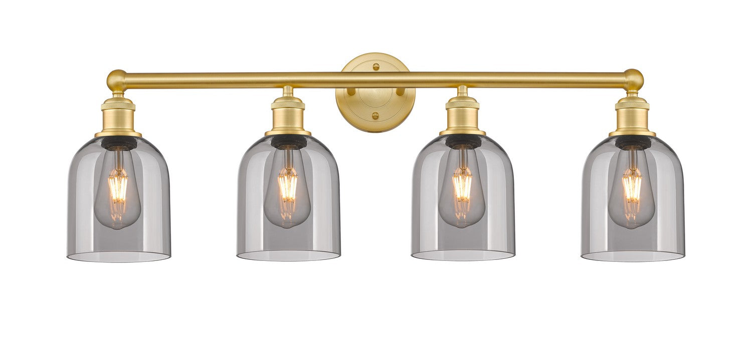 Innovations 616-4W-SG-G558-6SM Four Light Bath Vanity, Satin Gold