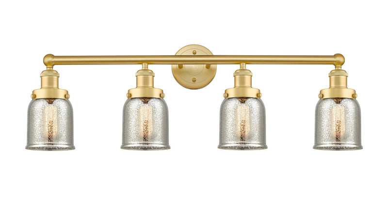 Innovations 616-4W-SG-G58 Four Light Bath Vanity, Satin Gold