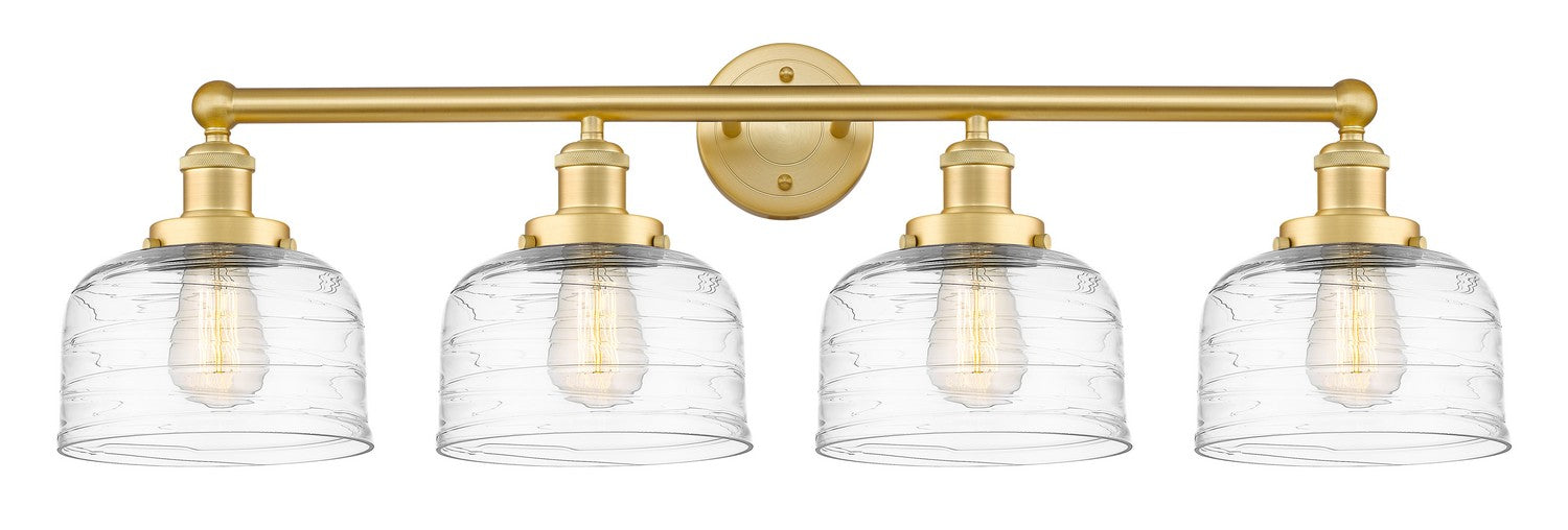 Innovations 616-4W-SG-G713 Four Light Bath Vanity, Satin Gold