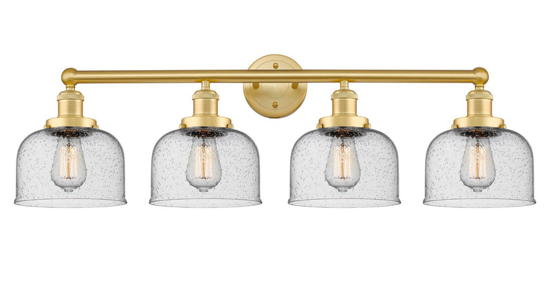 Innovations 616-4W-SG-G74 Four Light Bath Vanity, Satin Gold