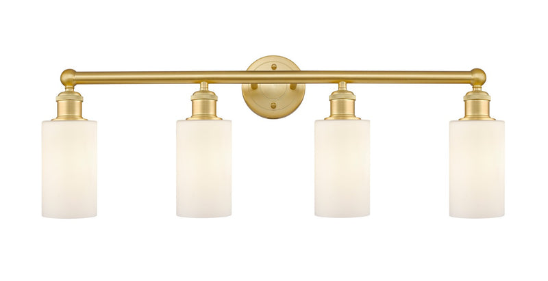 Innovations 616-4W-SG-G801 Four Light Bath Vanity, Satin Gold