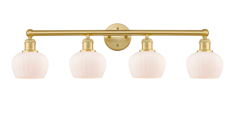 Innovations 616-4W-SG-G91 Four Light Bath Vanity, Satin Gold