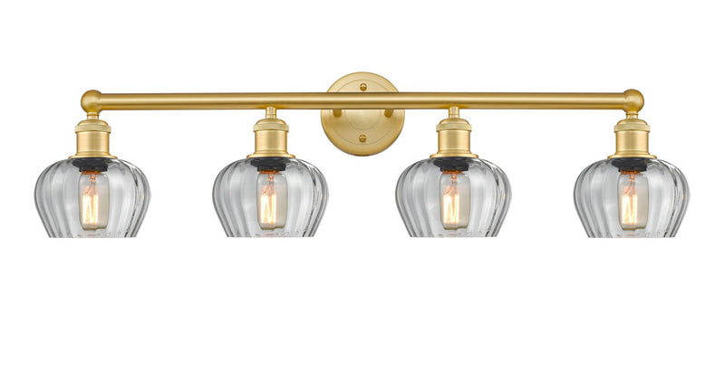 Innovations 616-4W-SG-G92 Four Light Bath Vanity, Satin Gold