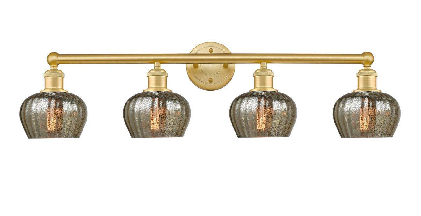 Innovations 616-4W-SG-G96 Four Light Bath Vanity, Satin Gold