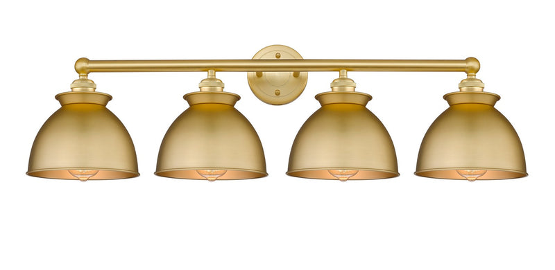 Innovations 616-4W-SG-M14-SG Four Light Bath Vanity, Satin Gold