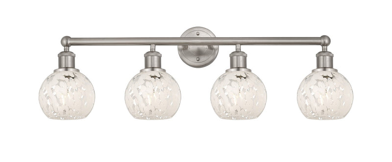 Innovations 616-4W-SN-G1216-6WM LED Bath Vanity, Brushed Satin Nickel