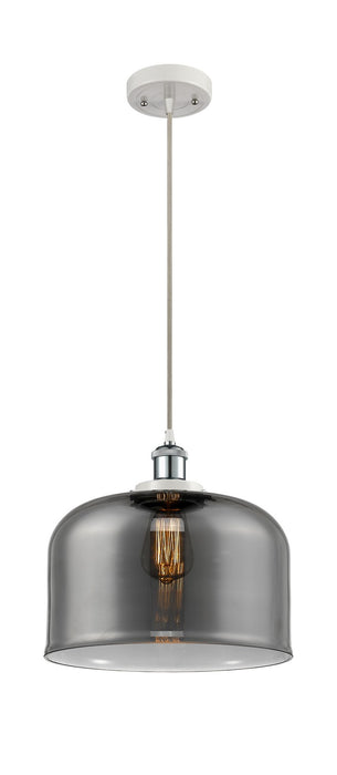 Innovations 916-1P-WPC-G73-L One Light Mini Pendant, White Polished Chrome