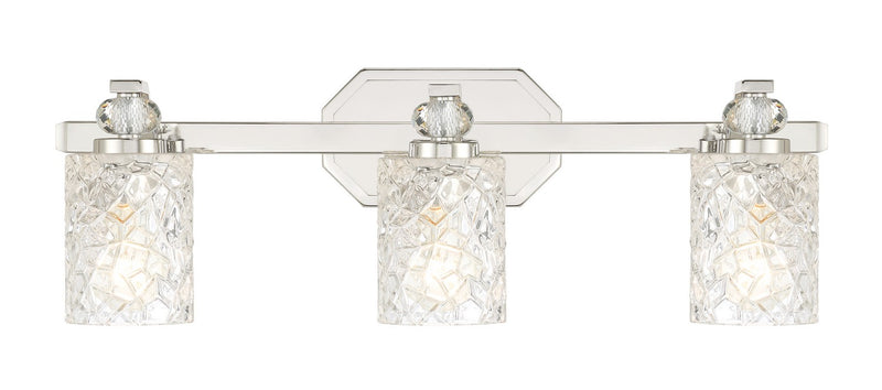 Minka-Lavery 2613-77 Three Light Bath Vanity, Chrome