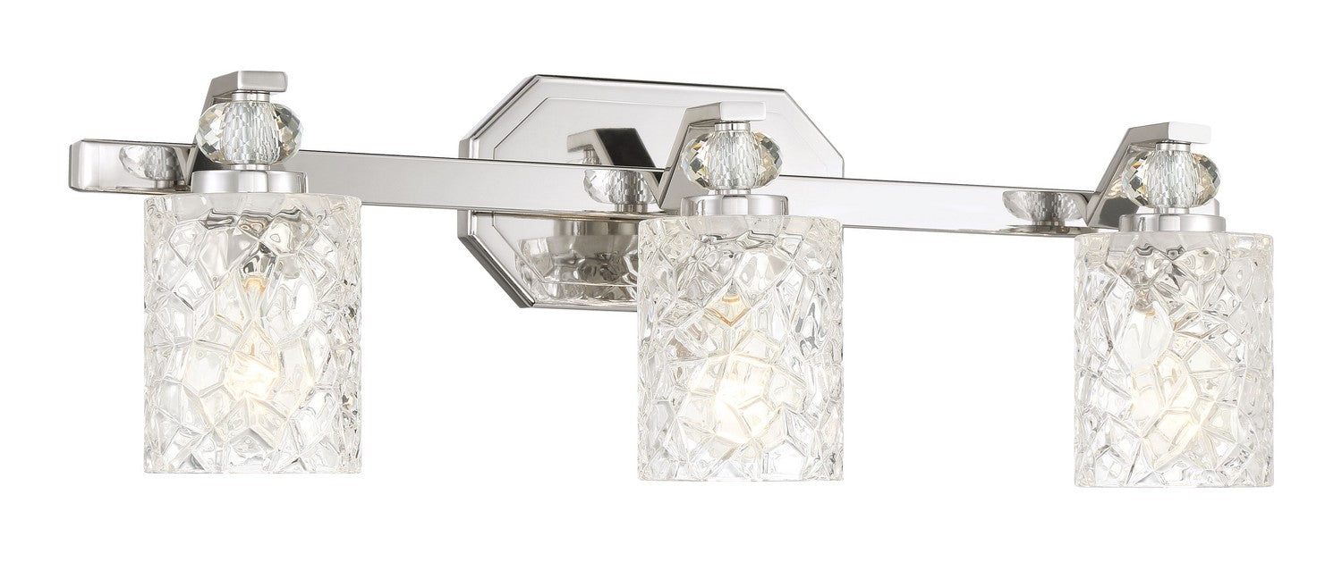 Minka-Lavery 2613-77 Three Light Bath Vanity, Chrome