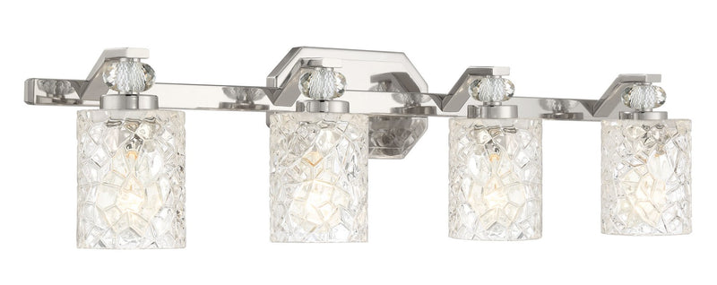 Minka-Lavery 2614-77 Four Light Bath Vanity, Chrome