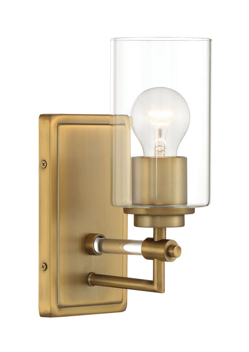 Minka-Lavery 2641-575 One Light Bath Vanity, Antique Noble Brass